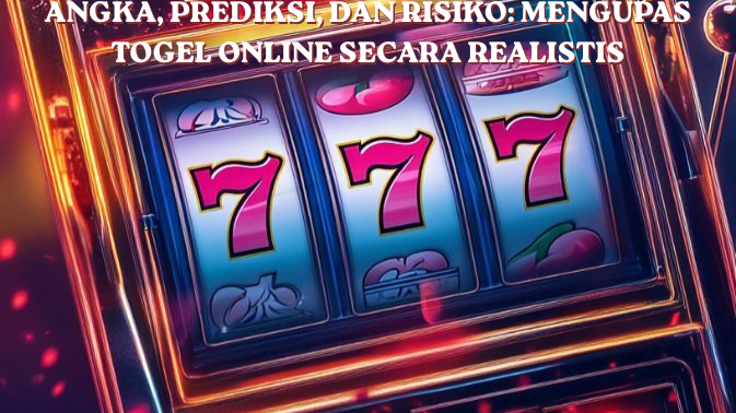 Angka, Prediksi, dan Risiko Mengupas Togel Online Secara Realistis