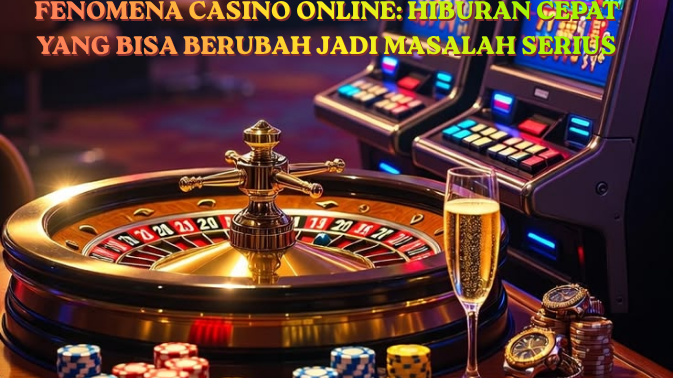 Fenomena Casino Online Hiburan Cepat yang Bisa Berubah Jadi Masalah Serius