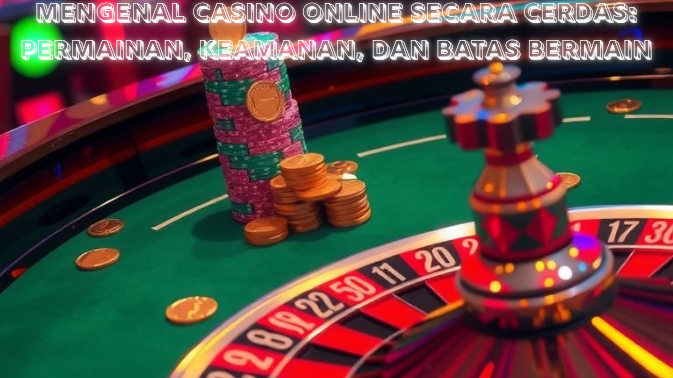 Mengenal Casino Online Secara Cerdas Permainan, Keamanan, dan Batas Bermain